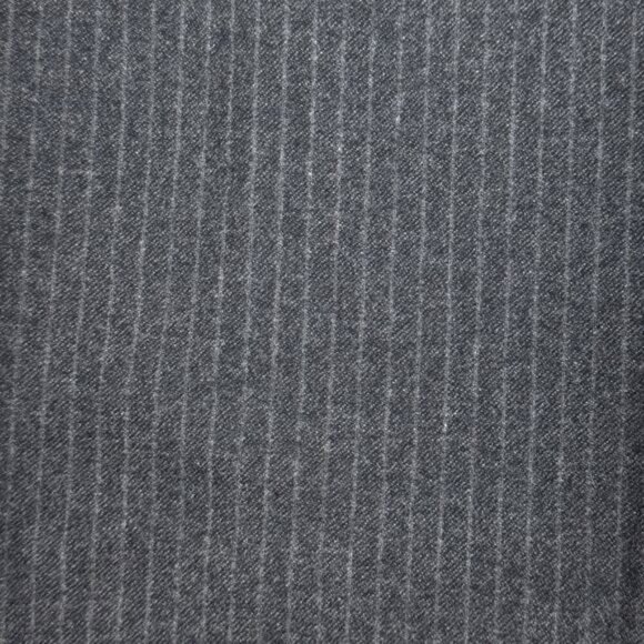 WILFRED Chambery Wool Blend Mid Rise Ankle Trousers Sz 00 Pinstripe Gray White - Picture 6 of 7